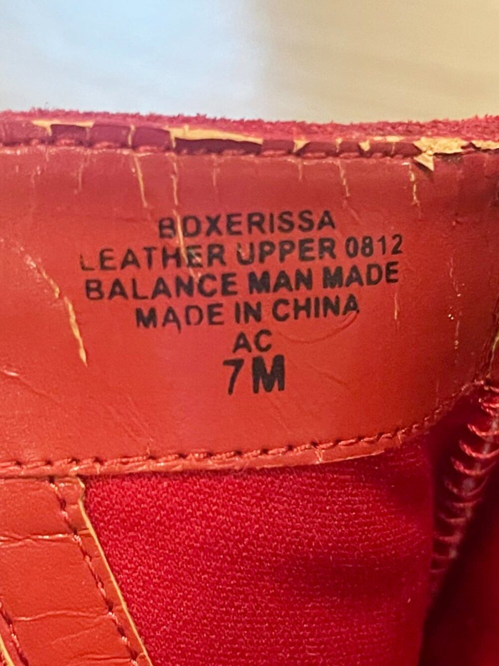 Bandolino Xerissa Red Suede Studded Western Ankle Boots Size 7M - Picture 2 of 16